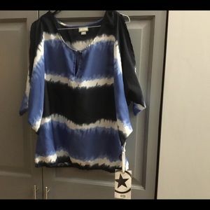 Converse Brand Semi-Shear Blouse